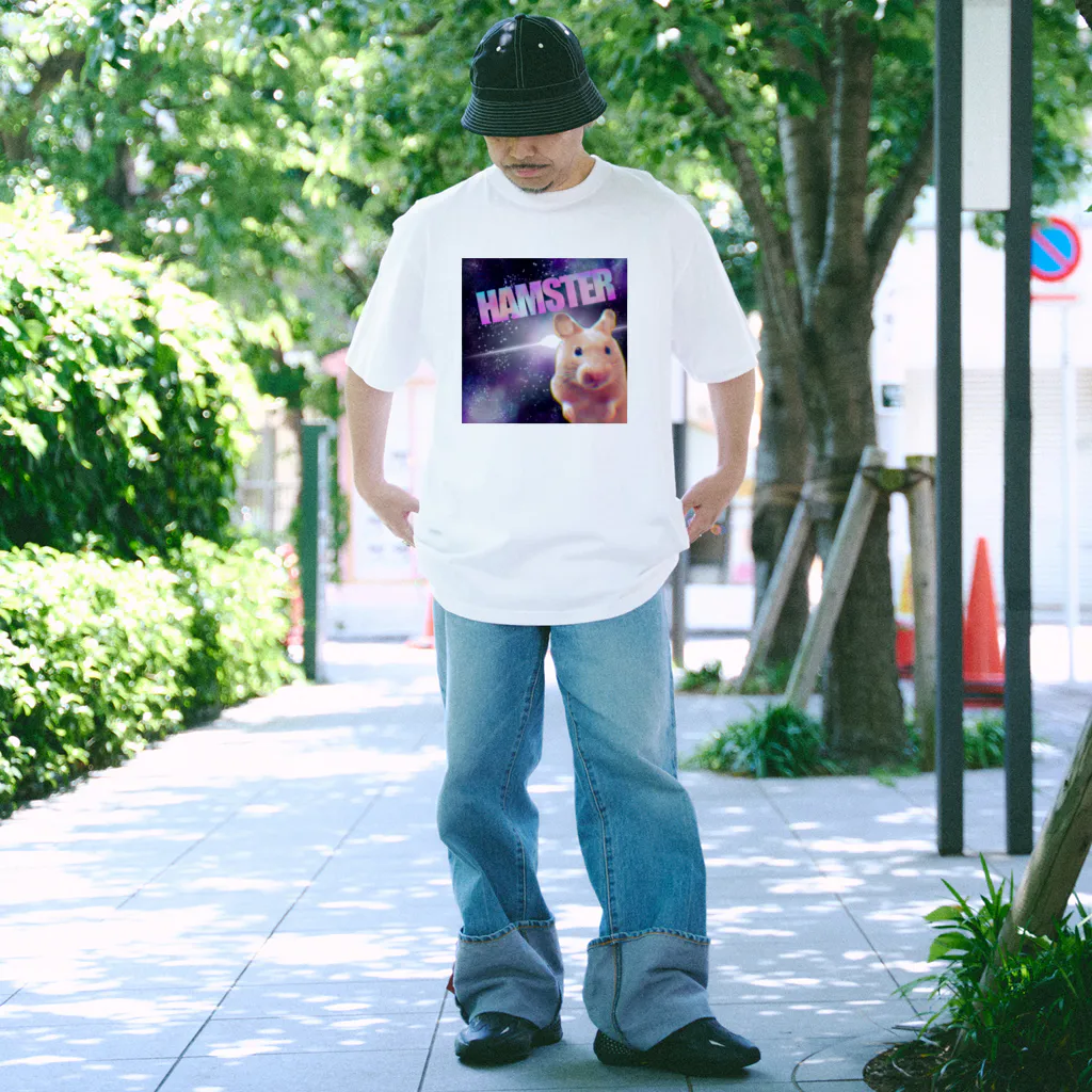 ハムスターが主なS.Hのスペースハムスター Regular Fit T-Shirt