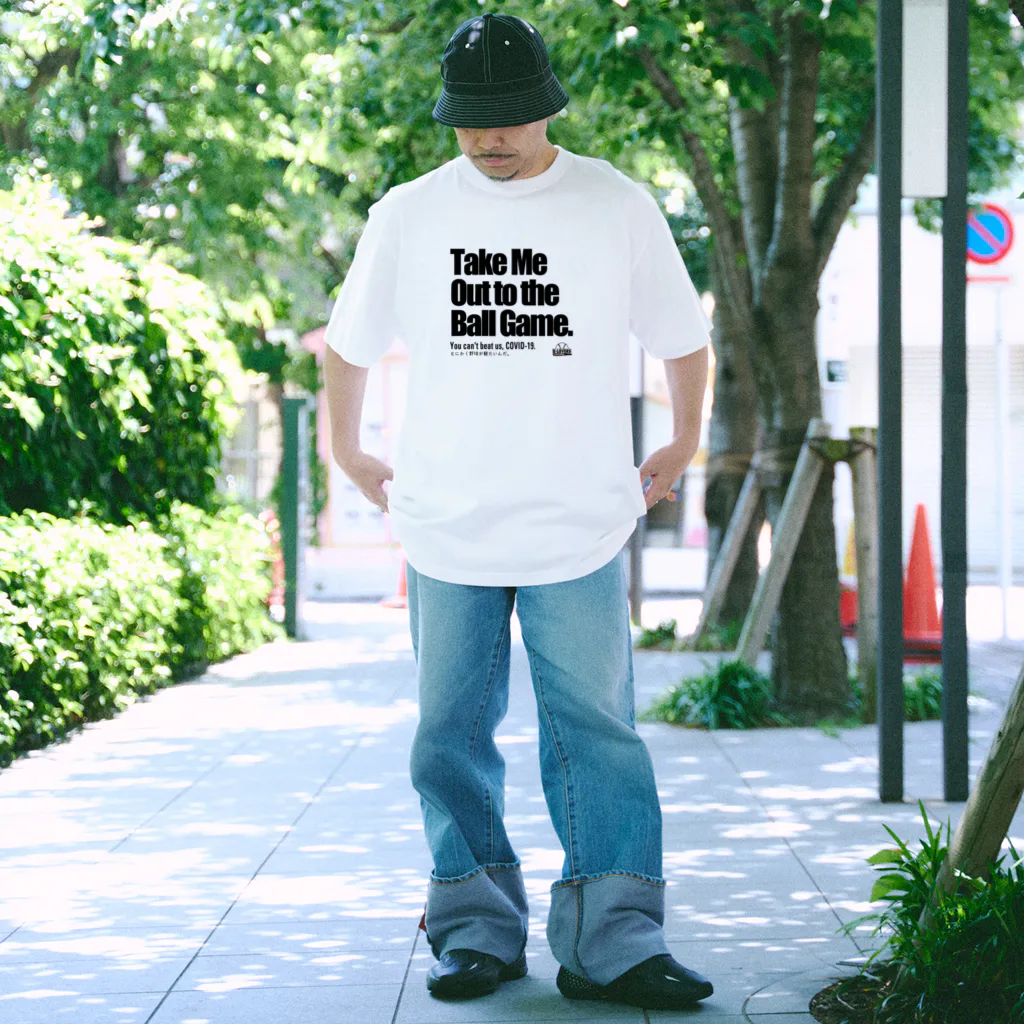 BASEBALL LOVERS CLOTHINGの「コロナにぼくらは倒せない」黒文字Ver. Regular Fit T-Shirt