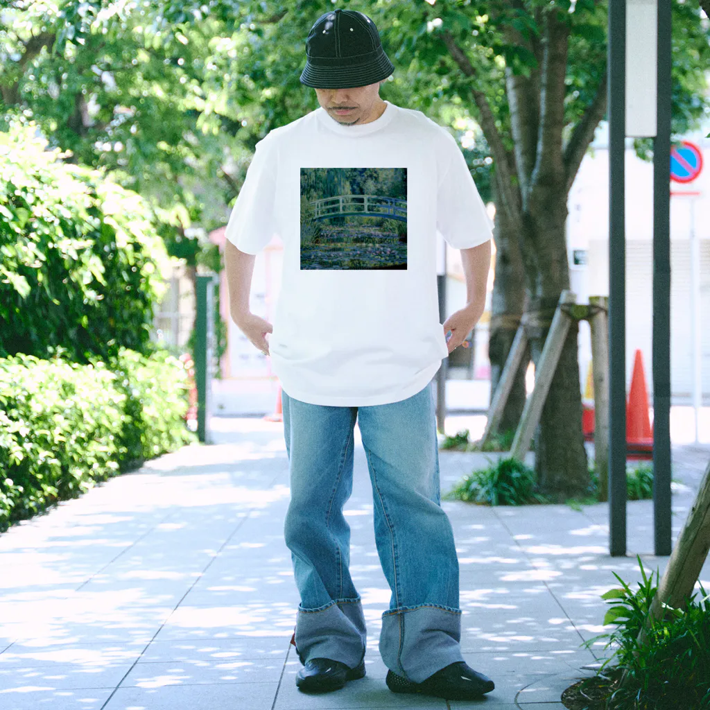 Dartroomの睡蓮の池と日本の橋 クロードモネ Regular Fit T-Shirt