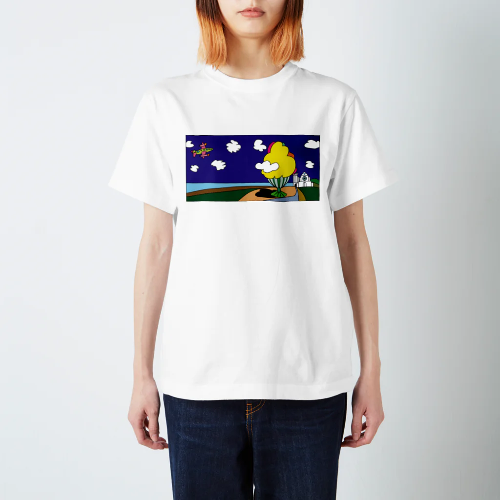 Blupiggの夢の翼 スタンダードTシャツ