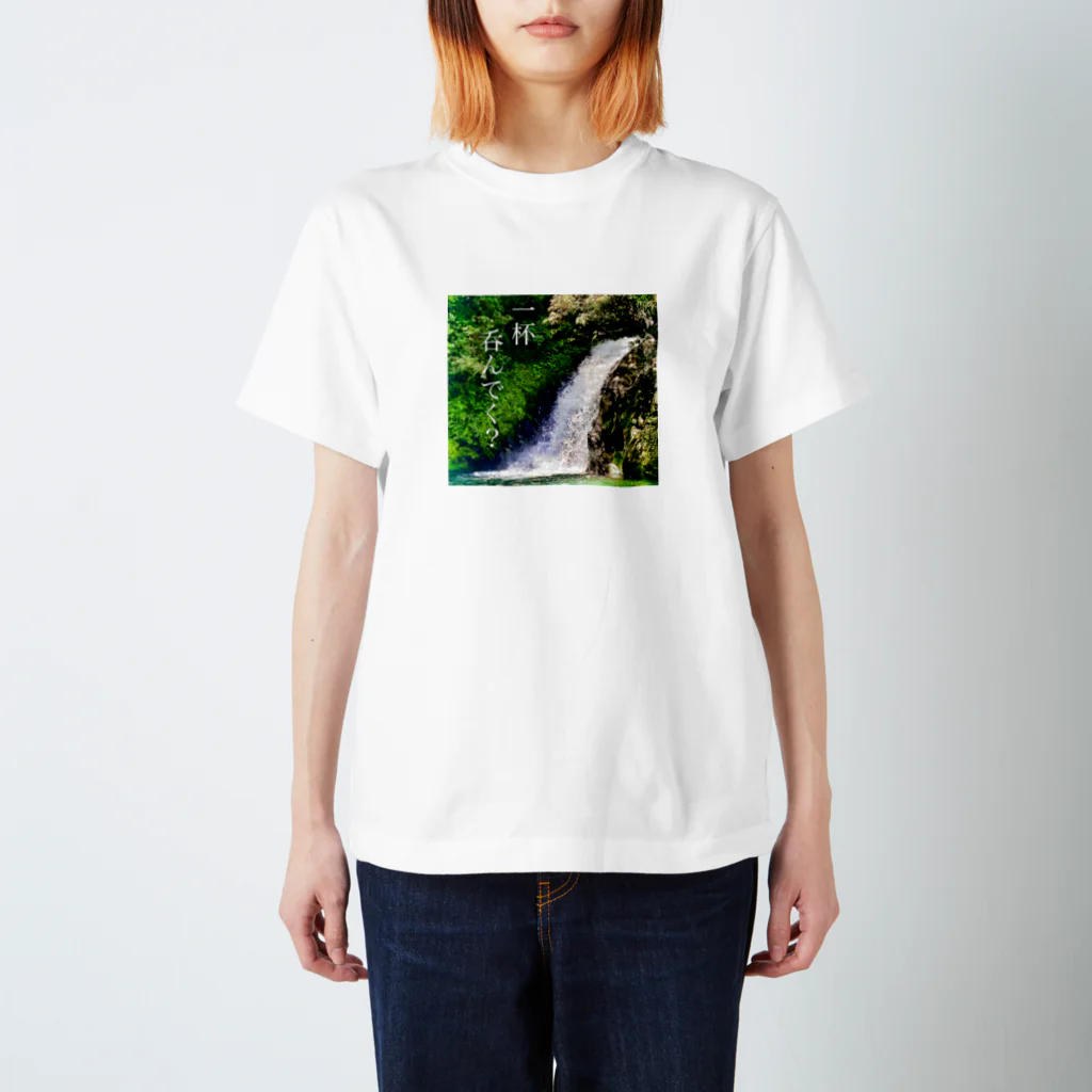 CLUB NEKOの奄美の滝 スタンダードTシャツ
