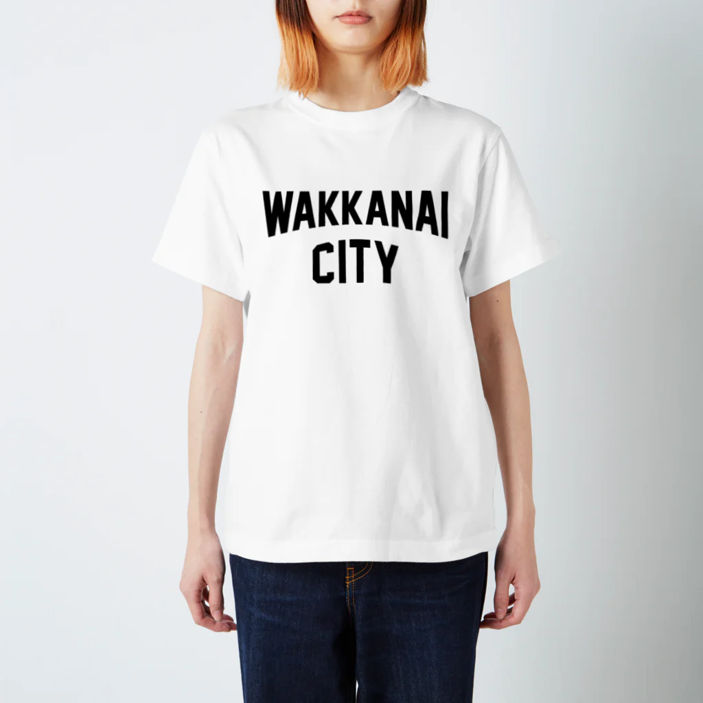 JIMOTOE Wear Local Japanの稚内市 WAKKANAI CITY スタンダードTシャツ