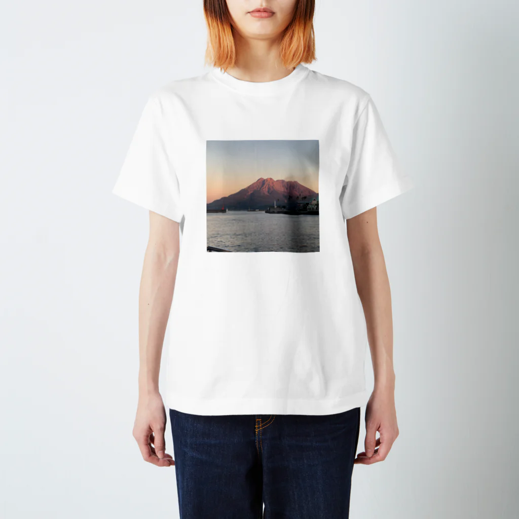 カゴシマテキナアレのNFTSAKURAJIMA  Regular Fit T-Shirt