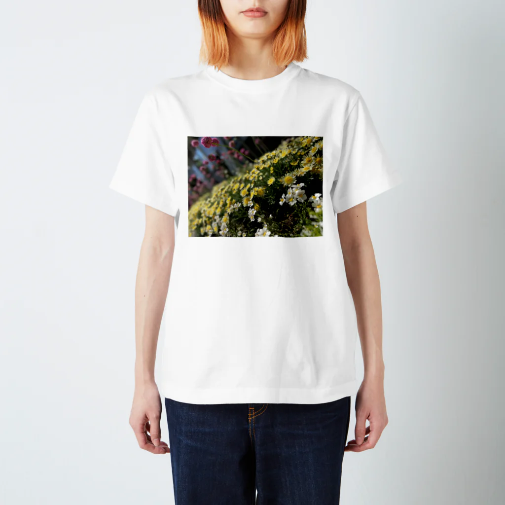 I-LOVEのFLOWER Regular Fit T-Shirt