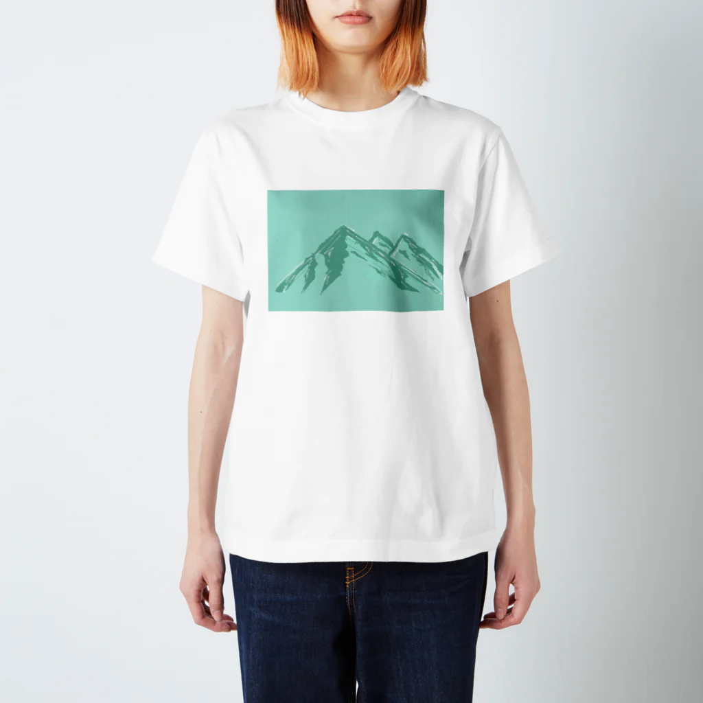 のんきな雑貨屋さんの【Mountain】 スタンダードTシャツ