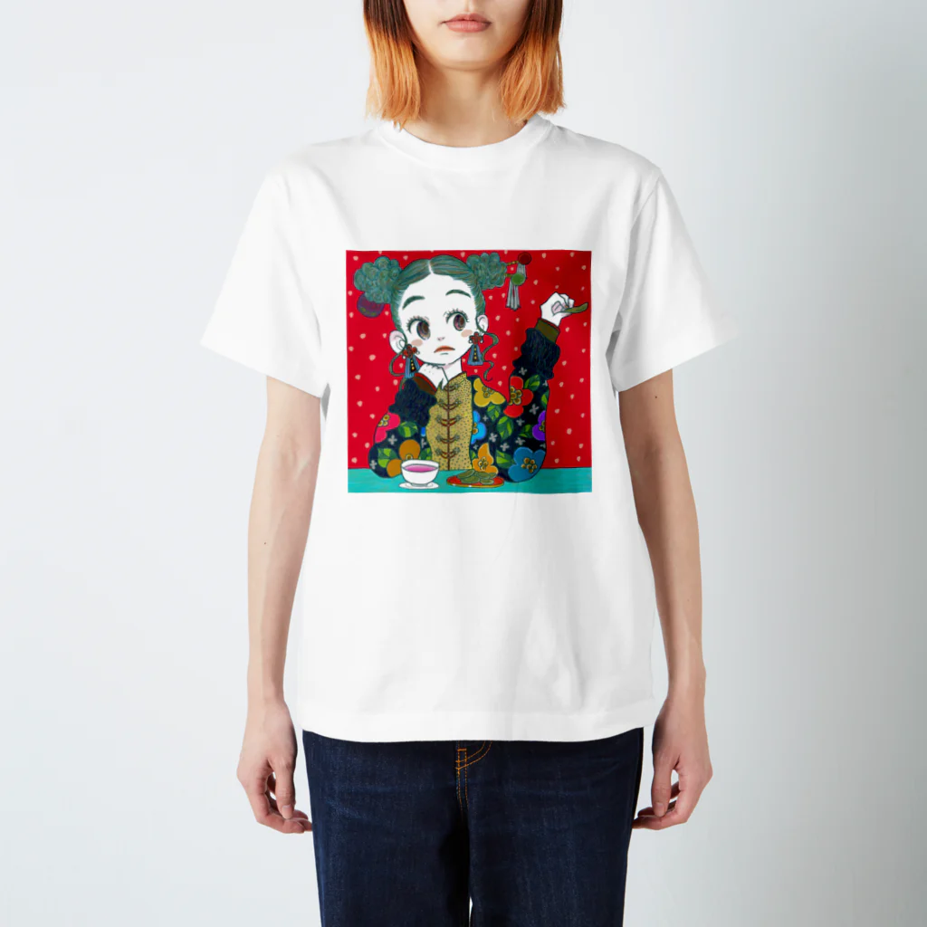 Yukina Fujiwaraのチャイナちゃんのティータイム Regular Fit T-Shirt