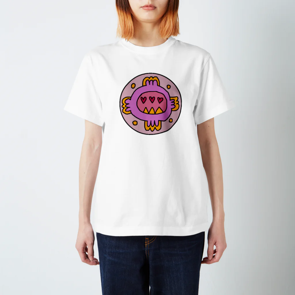 koamaのThree heart スタンダードTシャツ