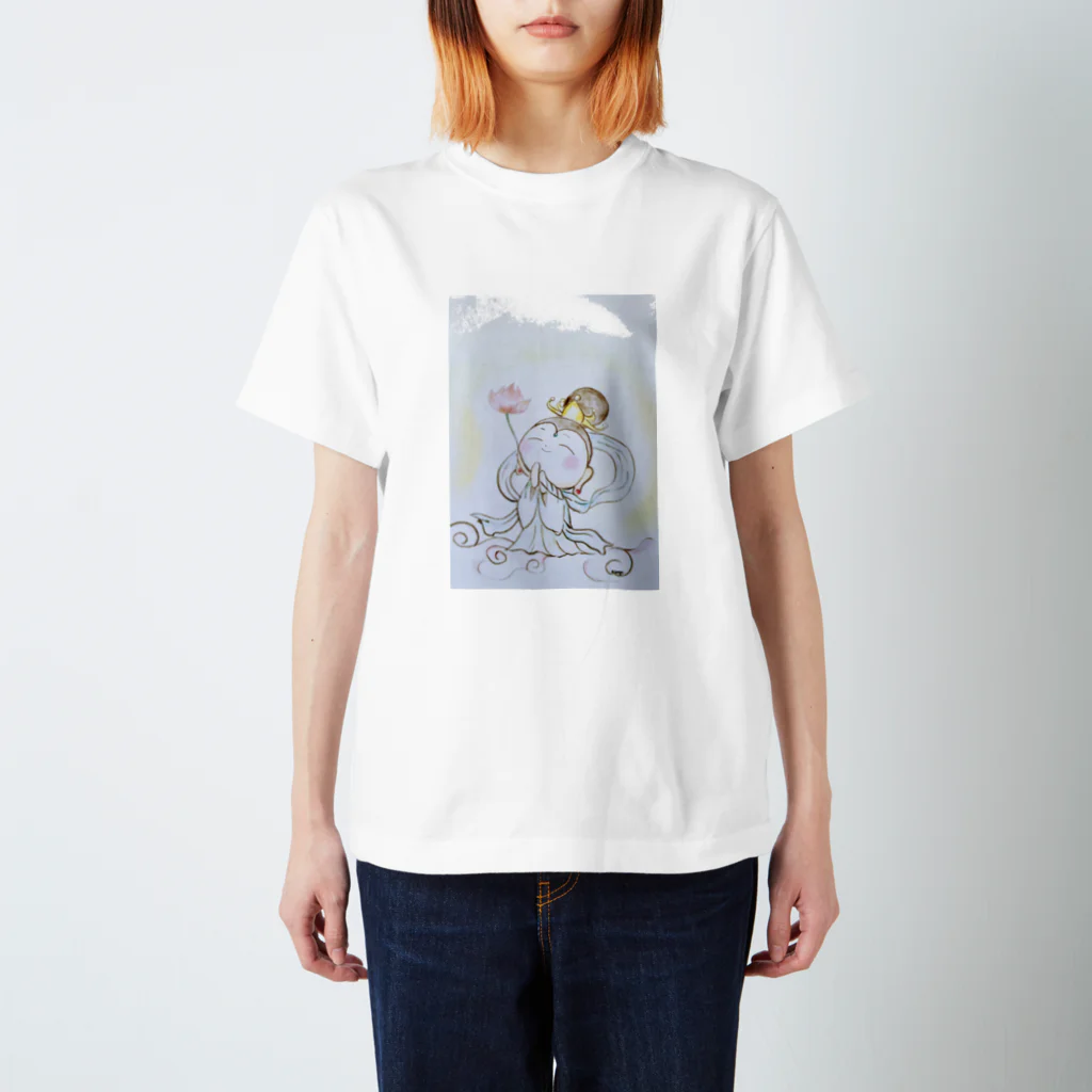 魔法使いの巫女の天女ちゃん スタンダードTシャツ