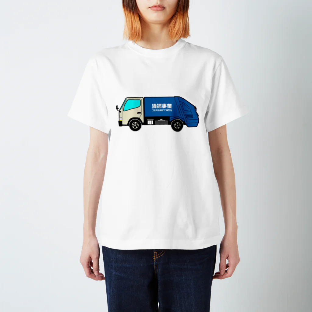 mari-nu12のゴミ収集車 スタンダードTシャツ