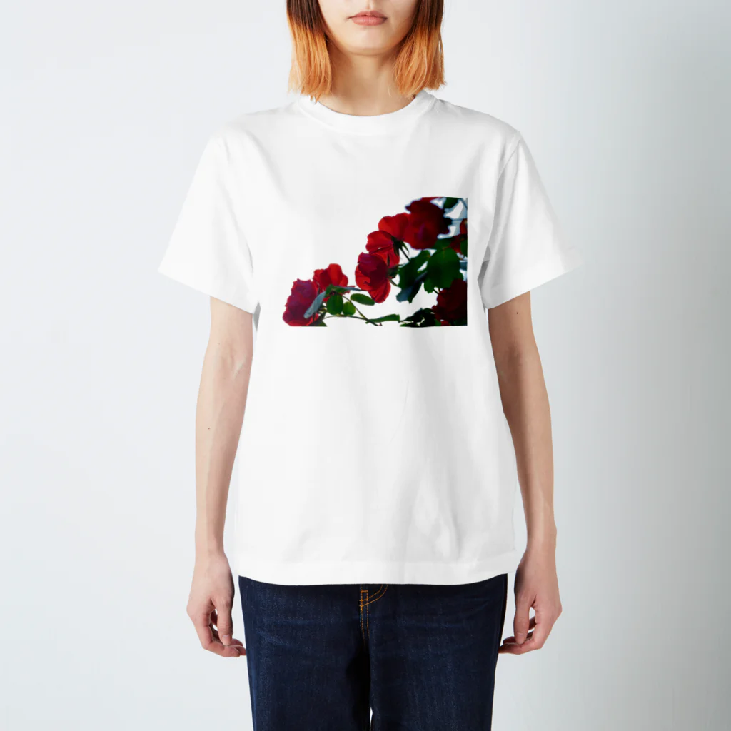 高野寛のSUZURIのrose スタンダードTシャツ