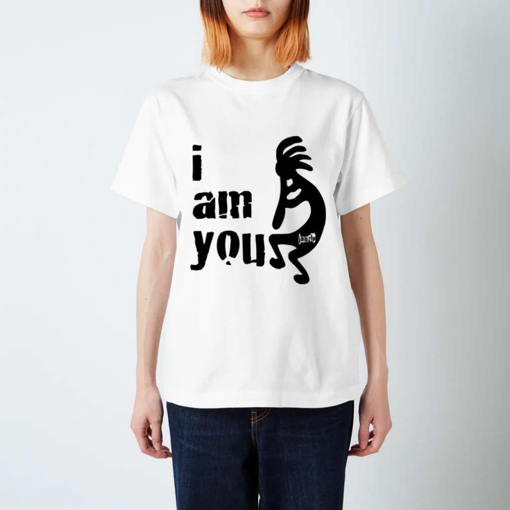 jamzIpのi am you スタンダードTシャツ