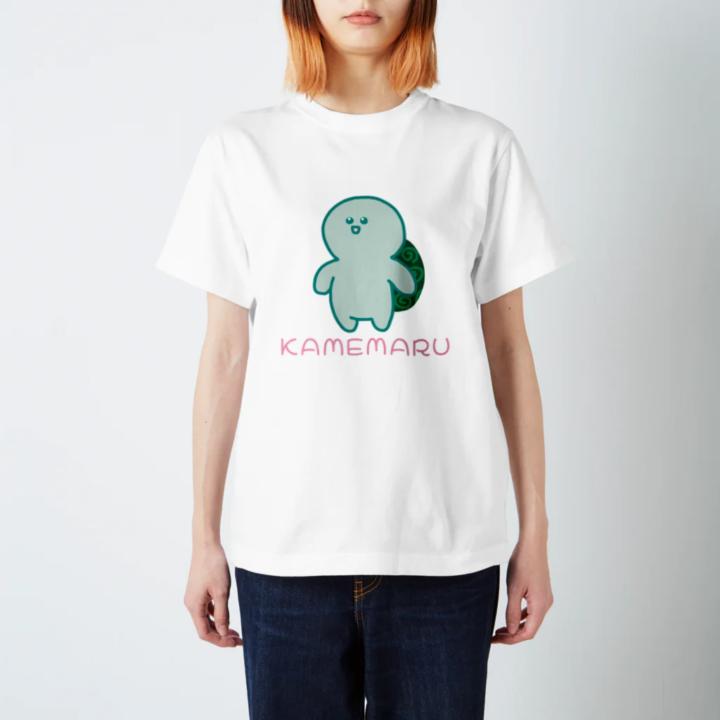 キュウちゃんのおみせやさんのかめまる（KAMEMARU） スタンダードTシャツ