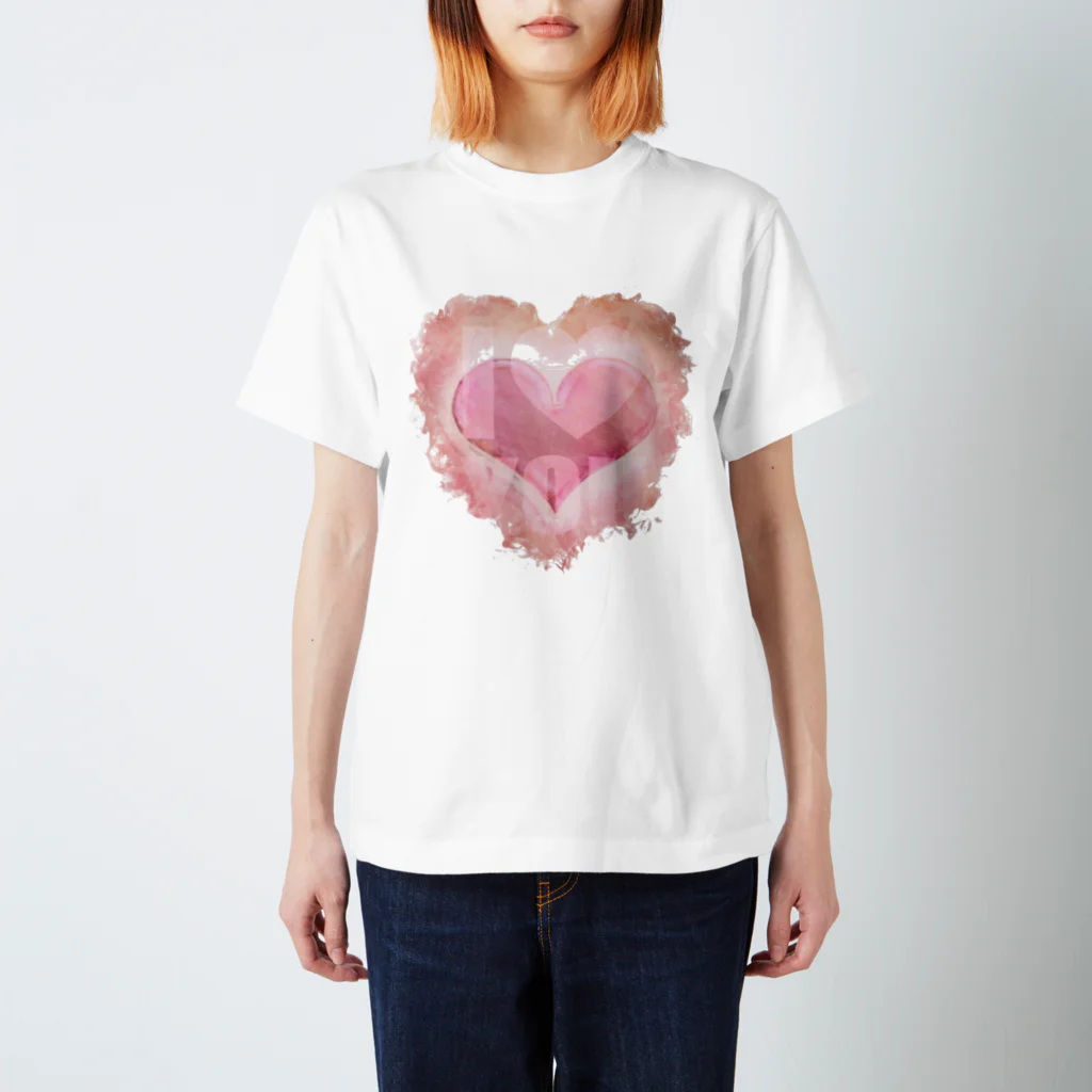 MonaRose BijouxのI LOVE YOU スタンダードTシャツ