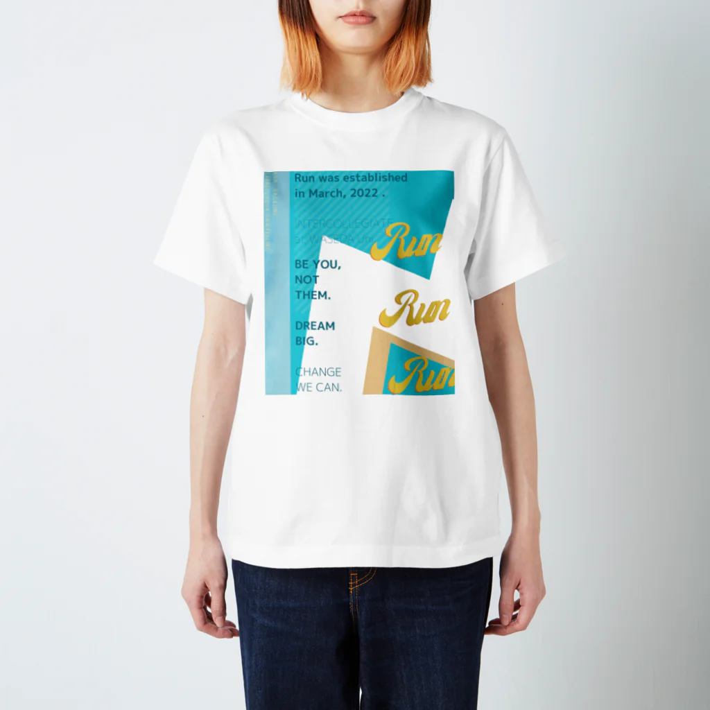 runmagazineのrun magazine スタンダードTシャツ