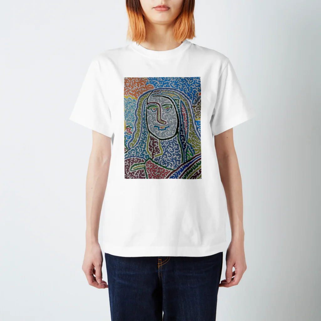 西花天翔のモナリザ Regular Fit T-Shirt