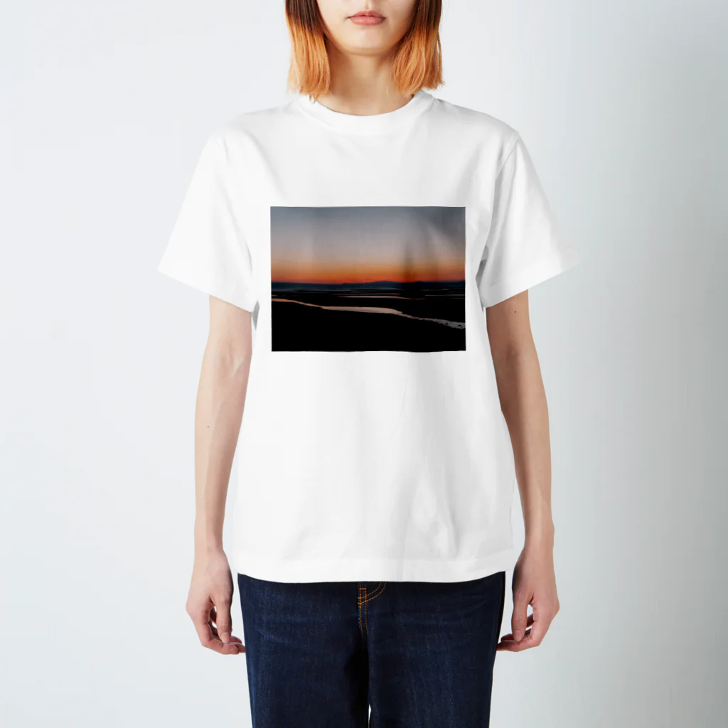 Osashimi’s Photo productのsunset 夕焼け スタンダードTシャツ