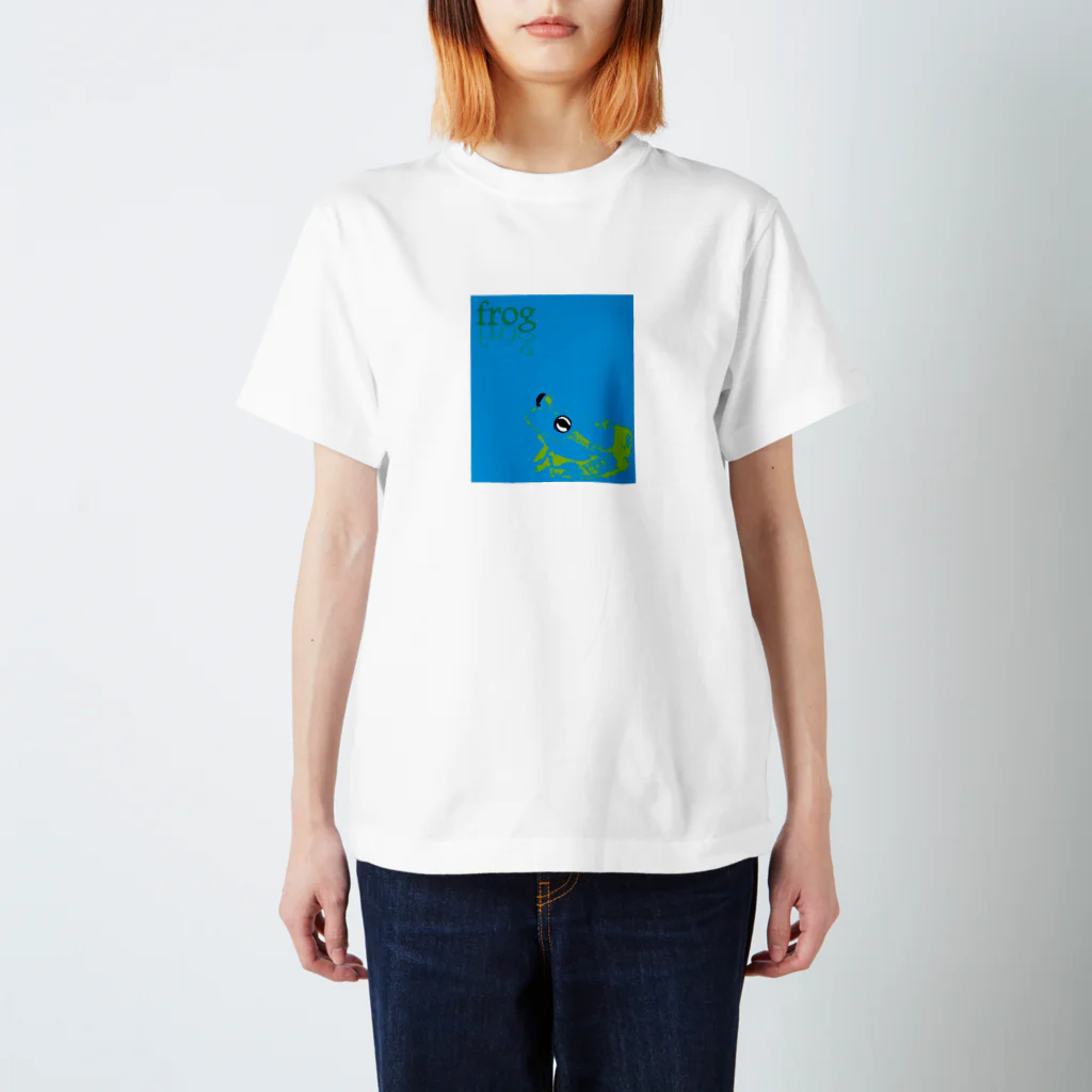 ブルーローズを愛でる会のポップアート スタンダードTシャツ