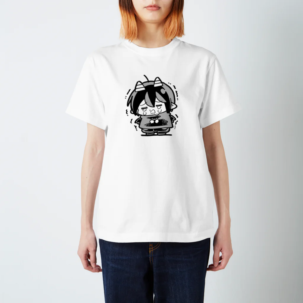 メムメムショップのぐず泣きメムメムちゃん スタンダードTシャツ