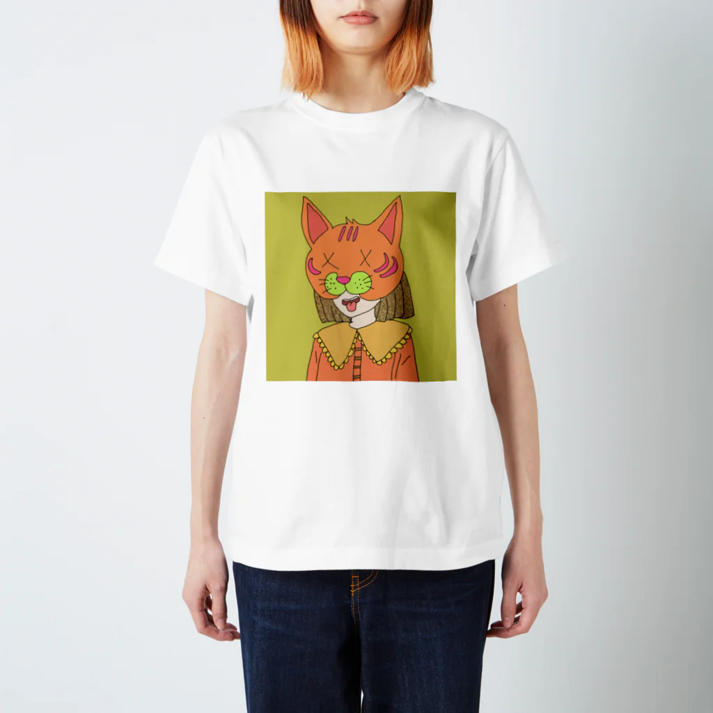 レモンの部屋のねこ！ Regular Fit T-Shirt