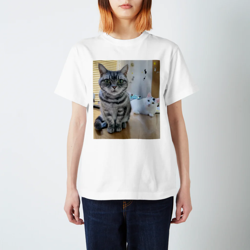 9catsのSuzu&Hannah♡ スタンダードTシャツ