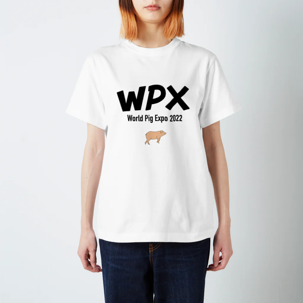 世界豚博 公式ショップのWorld Pig Expo 世界豚博 Regular Fit T-Shirt