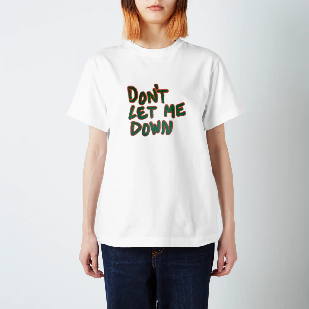 timmynonnonのdon't let me down スタンダードTシャツ