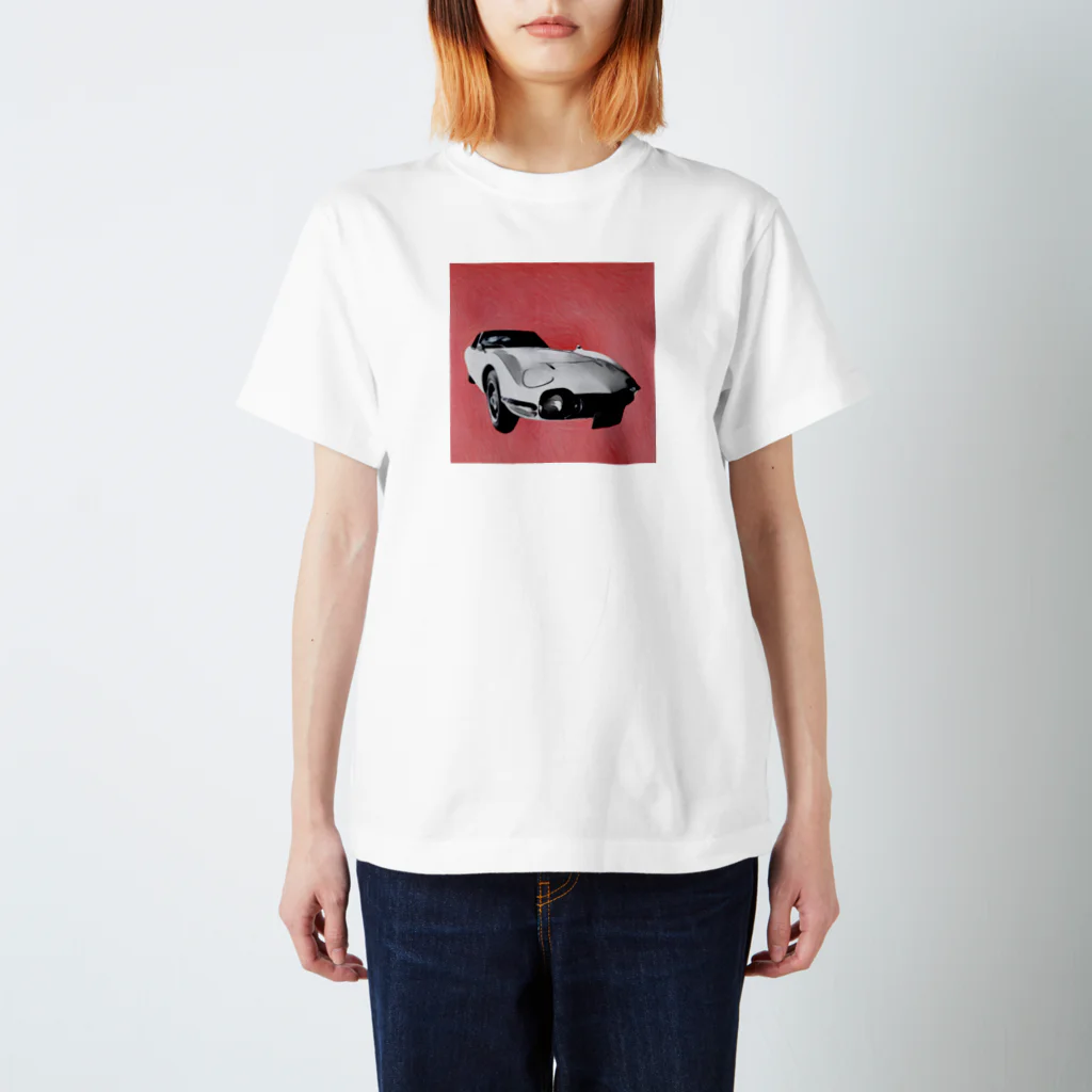 01NumbersNFTの『限定１個』幻の名車2000GT スタンダードTシャツ