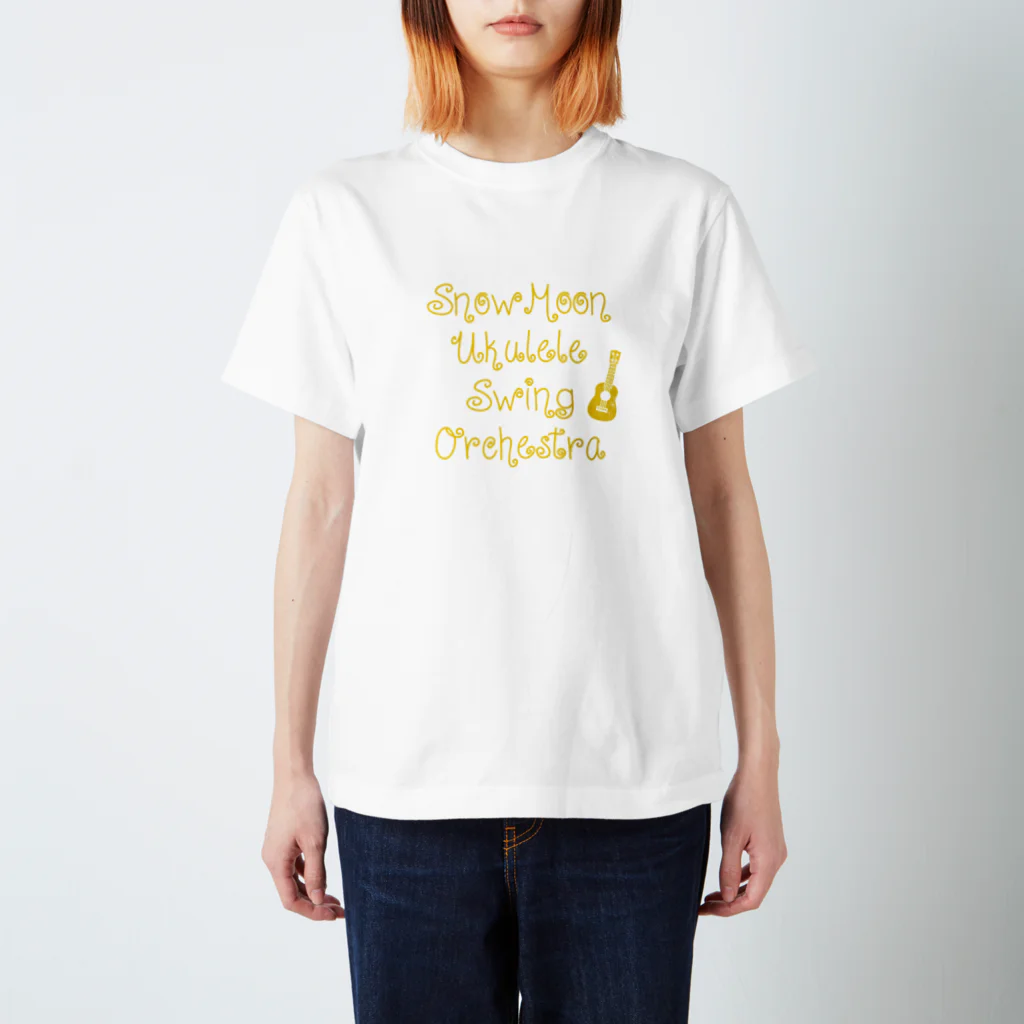 Choiz LandのSnowMoon Ukulele Swing Orchestra  スタンダードTシャツ