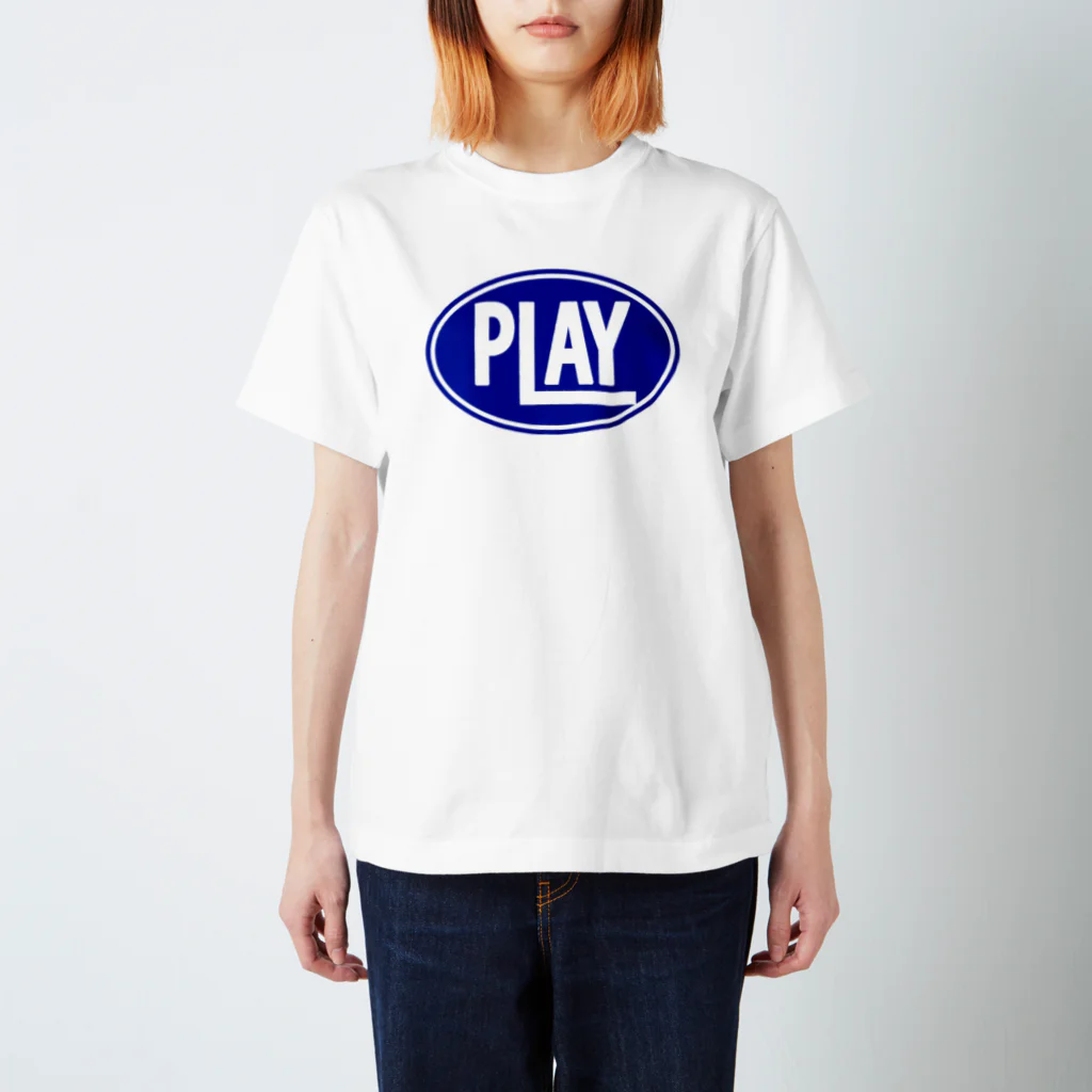 PLAY clothingのELLIPSE LOGO B ① スタンダードTシャツ