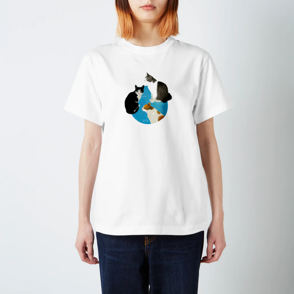 Gorotan's  Forestの3猫tamao mochico konatsu Regular Fit T-Shirt
