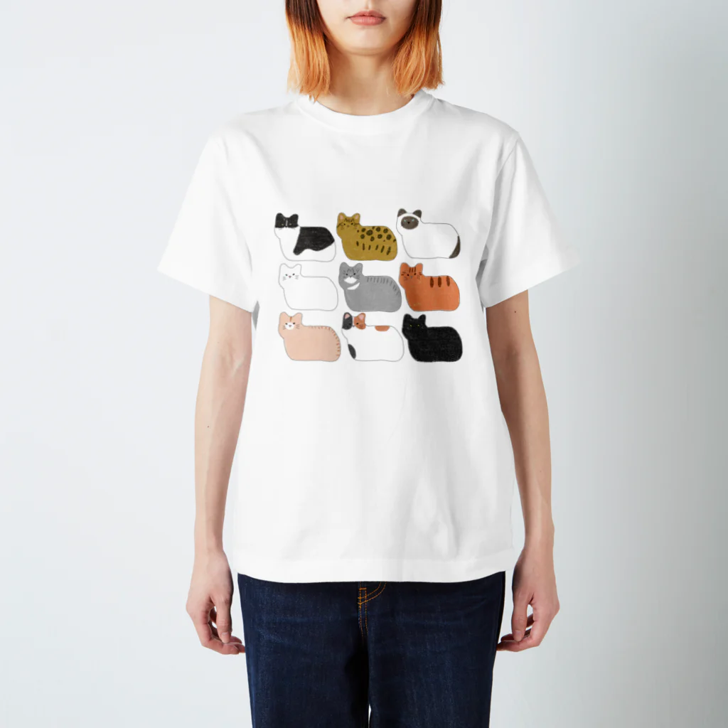 ロジローの猫詰め合わせ スタンダードTシャツ