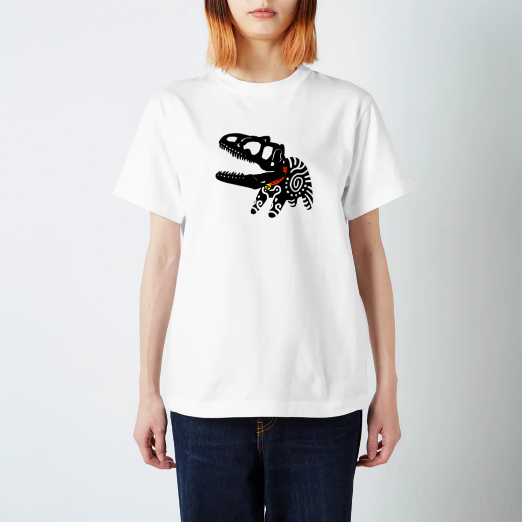 SHOPてつこつのおみやげアロサウルス Regular Fit T-Shirt