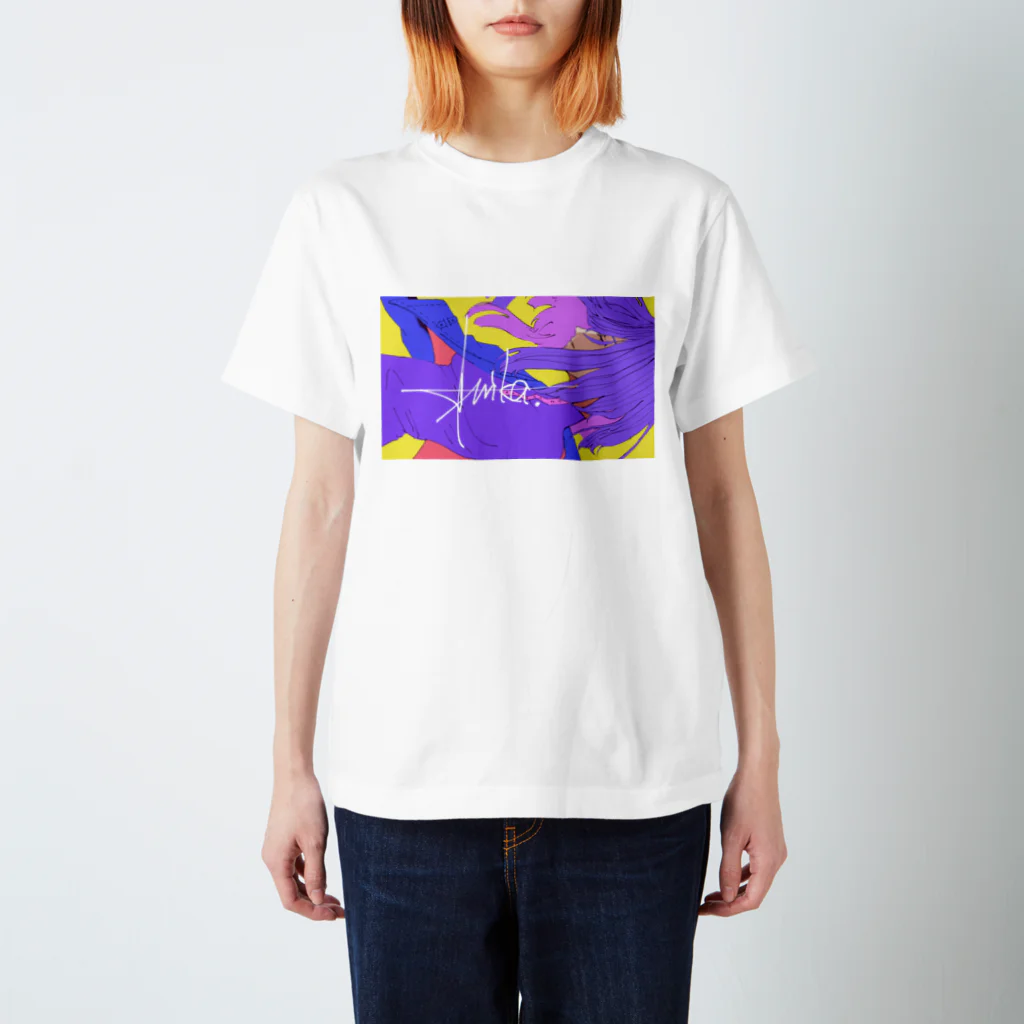 sun's Aのsun's A「cloud girl」 Regular Fit T-Shirt