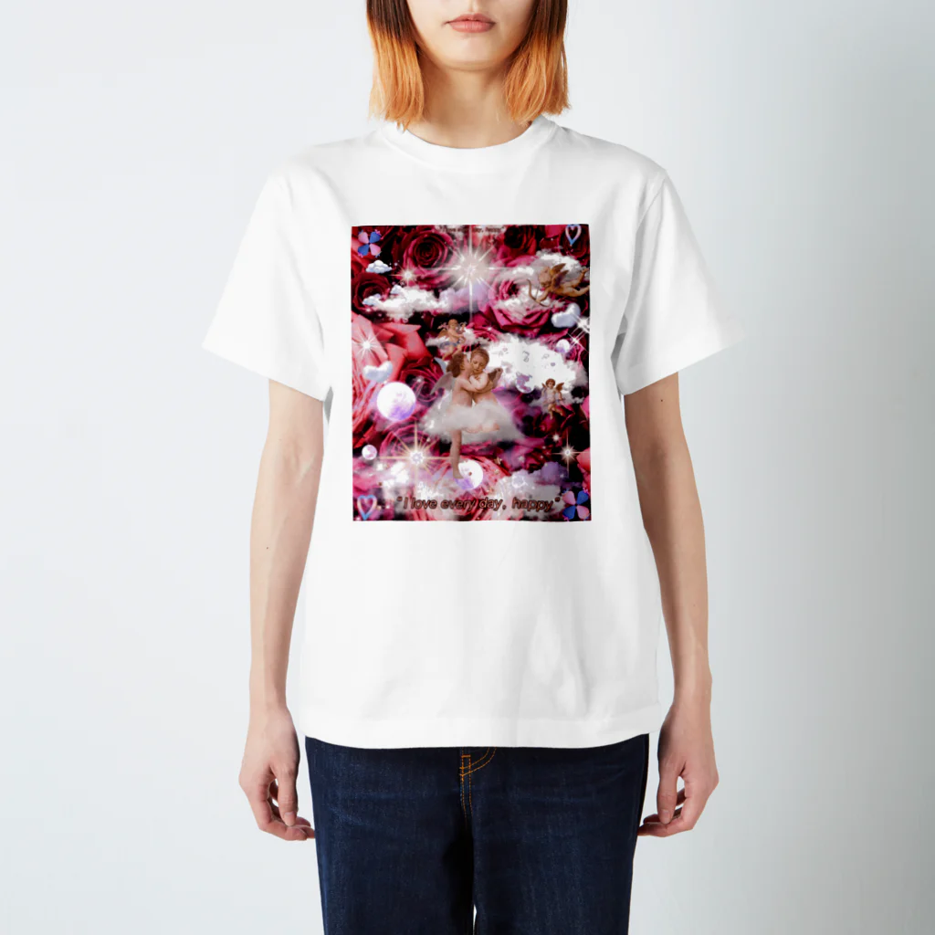 桜花-ouka-のLoveAngel スタンダードTシャツ