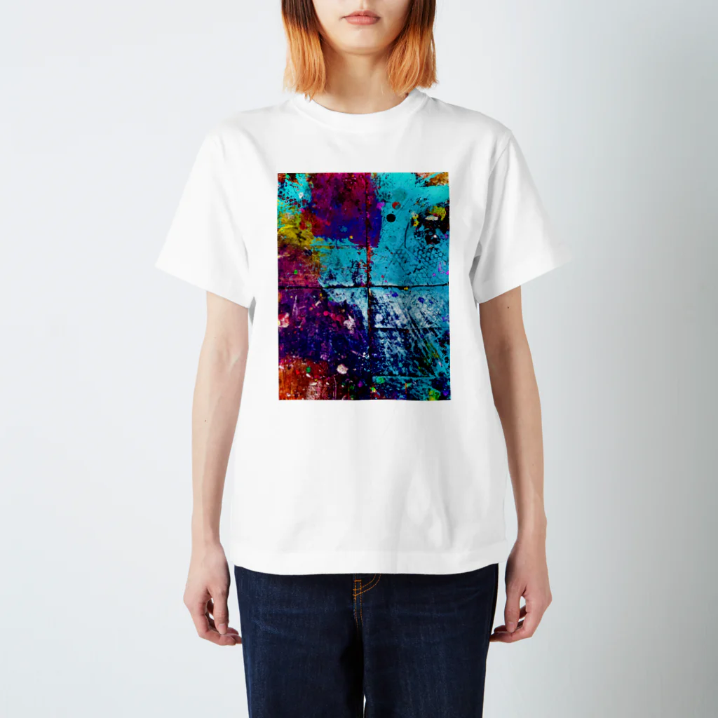 DAISUKE-EKUSIADのabstract-T Regular Fit T-Shirt