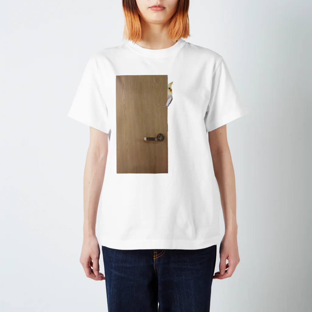 まめちゃん家のまめ（家政婦・白） Regular Fit T-Shirt