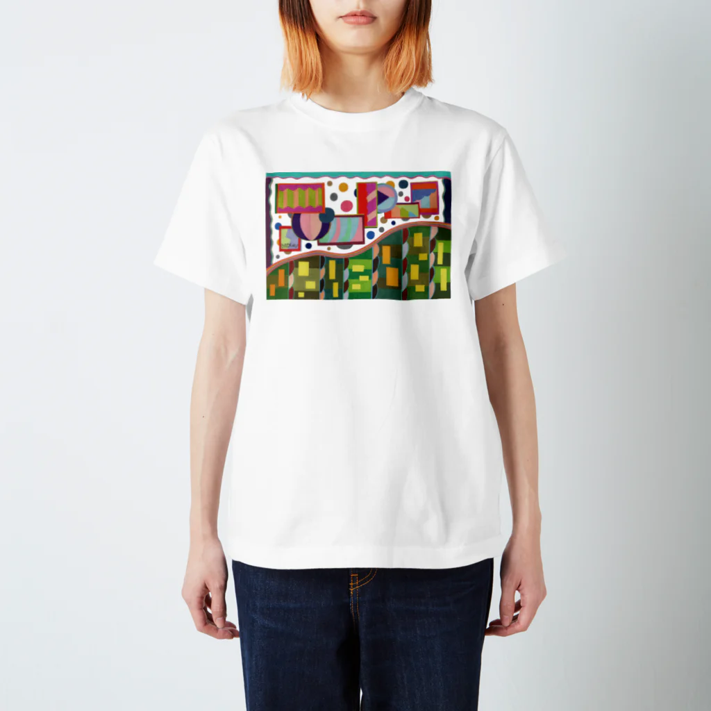 Berry Land storeの影 Regular Fit T-Shirt