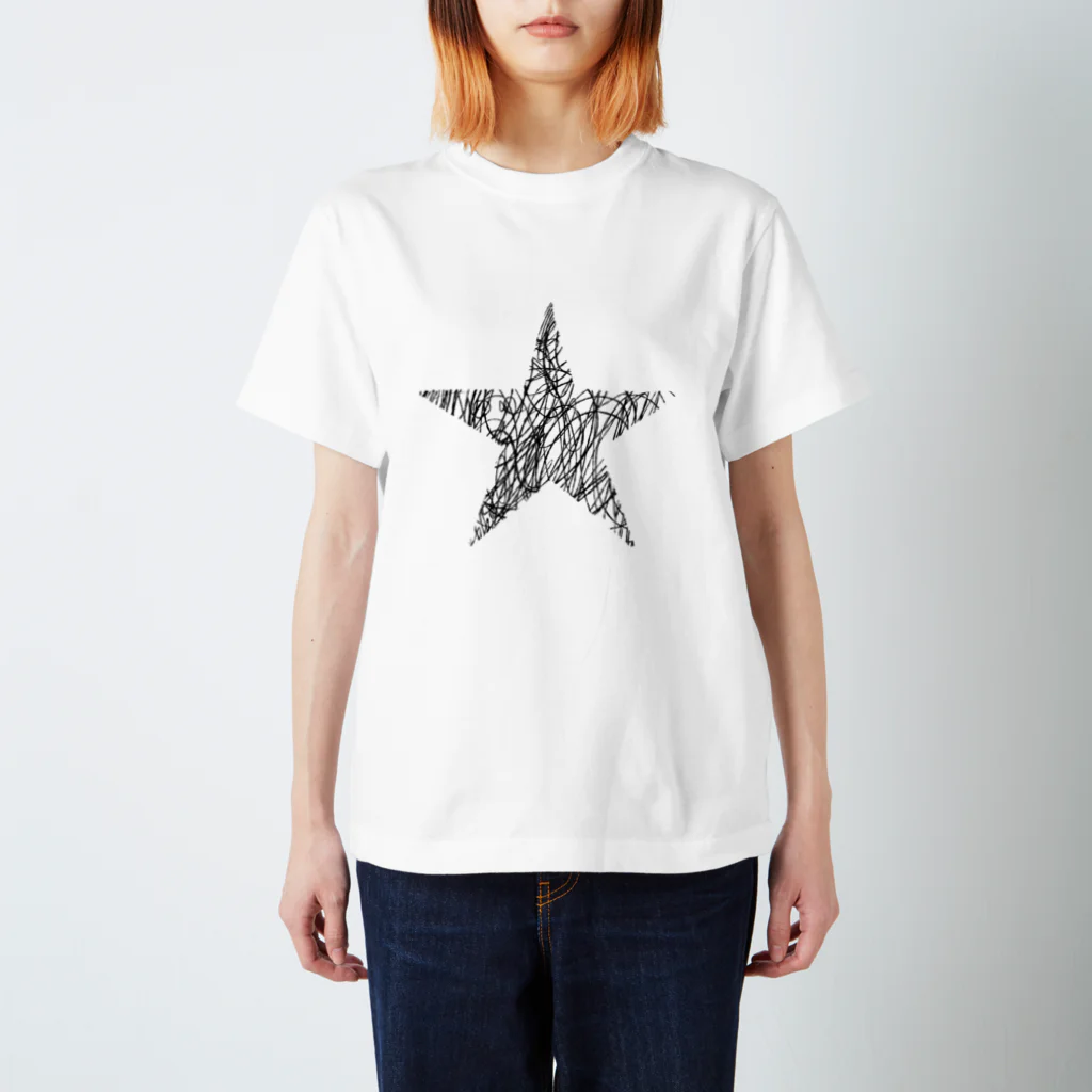 co_asahiの星2 スタンダードTシャツ