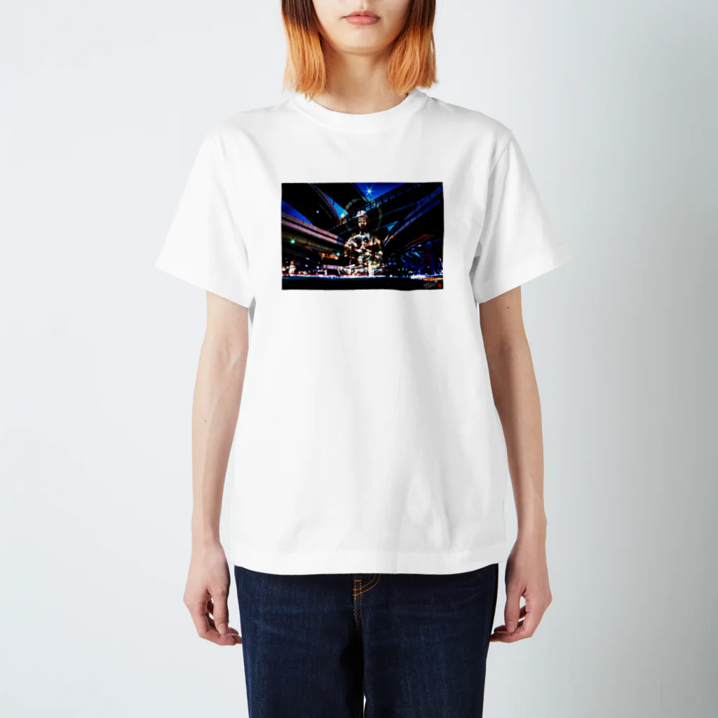 スズキ、テラダさんの都会の仏様 スタンダードTシャツ