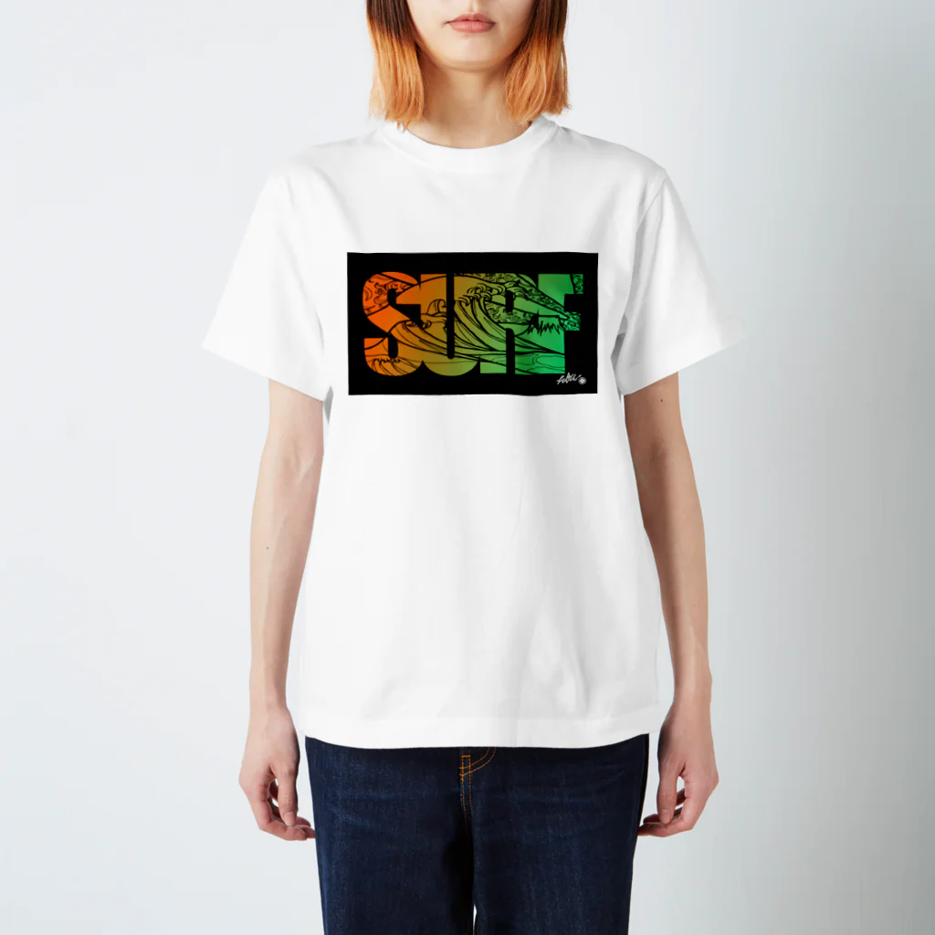 Takatoshi OsadaのSURF LOGO Regular Fit T-Shirt