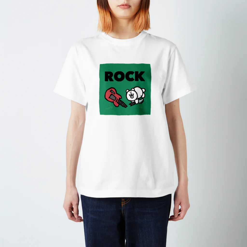 福留茜のROCK(緑) スタンダードTシャツ