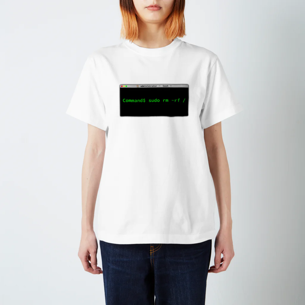 E.C.HのSUDO RM -RF / スタンダードTシャツ