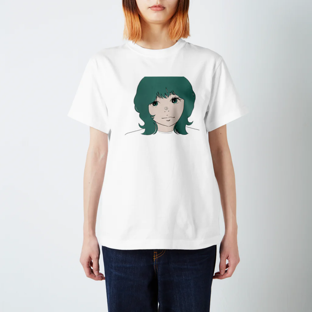 さくさくのFACE Regular Fit T-Shirt