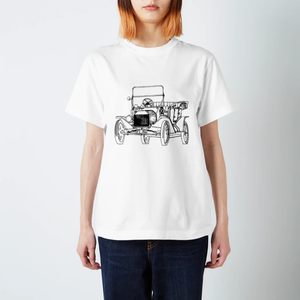 アトリエリオンのクラシックカー Regular Fit T-Shirt