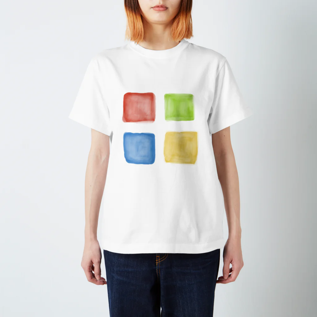 BOWWOWCLUBの原色の窓 Regular Fit T-Shirt
