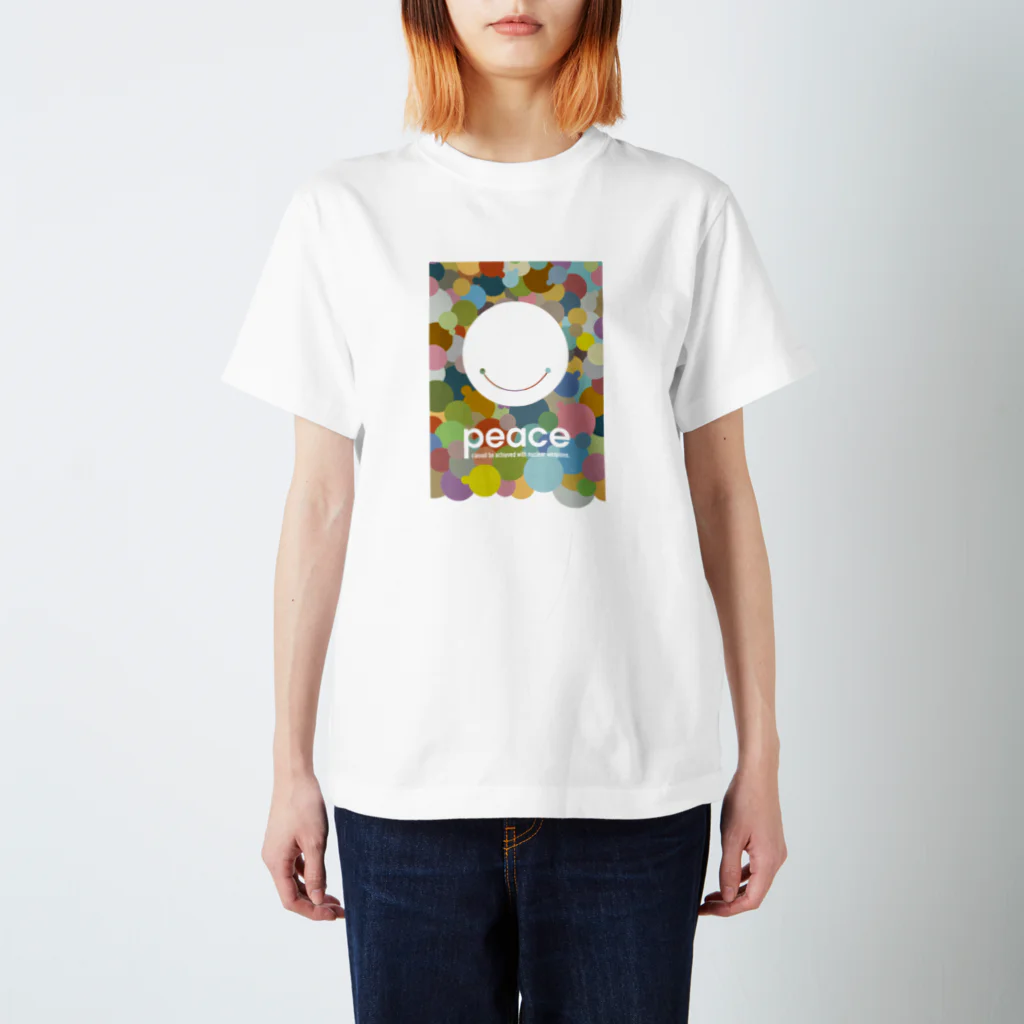 pojipoのpeace Regular Fit T-Shirt