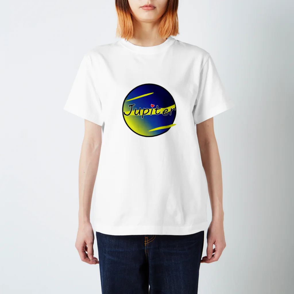 パワーストーン工房Jupiterのjupiterロゴグッズ スタンダードTシャツ