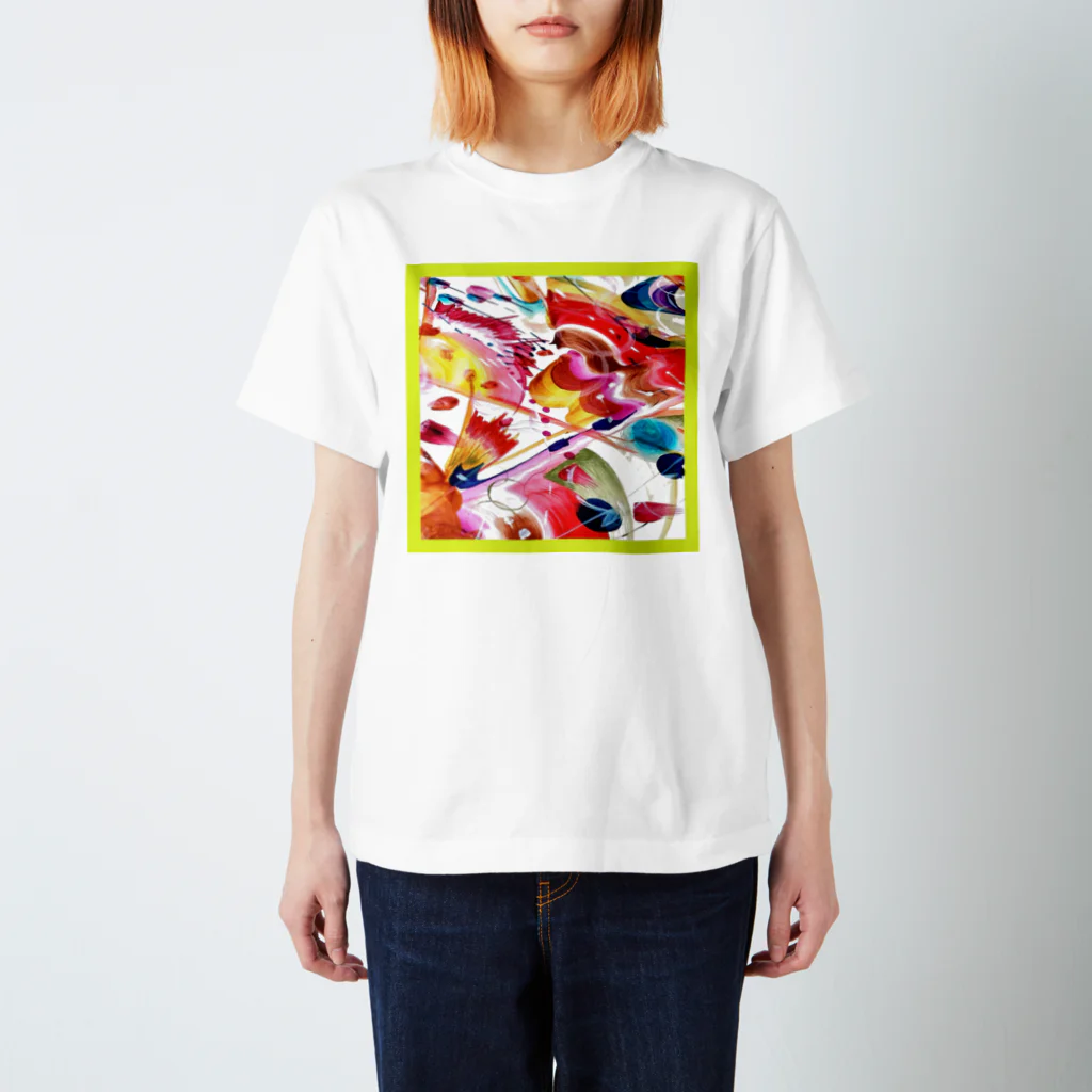 ZOKU ZOKUのmedi yellow  Regular Fit T-Shirt