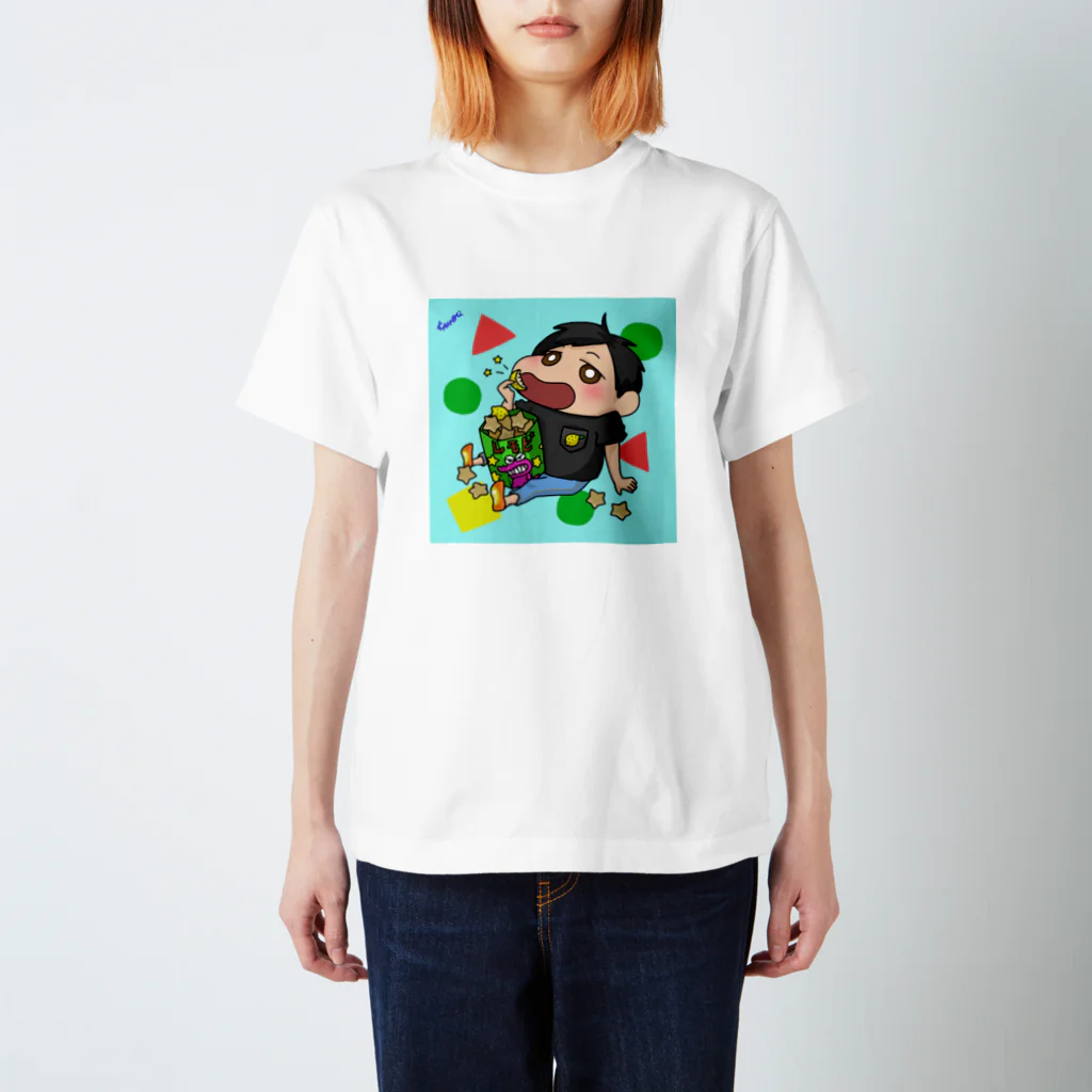 しょち丸【狂乱✿】🐜のれもぴぃ スタンダードTシャツ