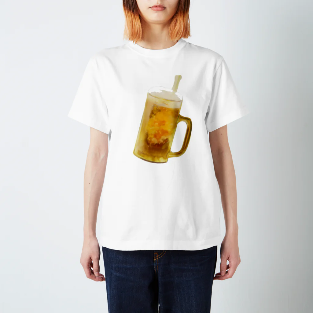 夏だ！ビールだ！のシュワー！！ Regular Fit T-Shirt